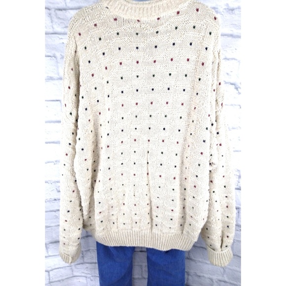 Northwest Territories Sweaters - Vintage 90's Color Block Oversized Sweater XXL